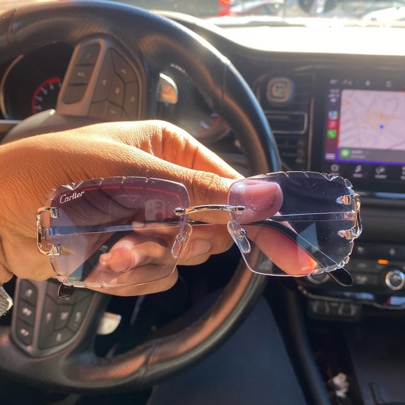 Cartier glasses Diamonds cut